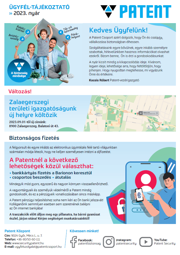 Patent hírlevél 2023 3. n.év