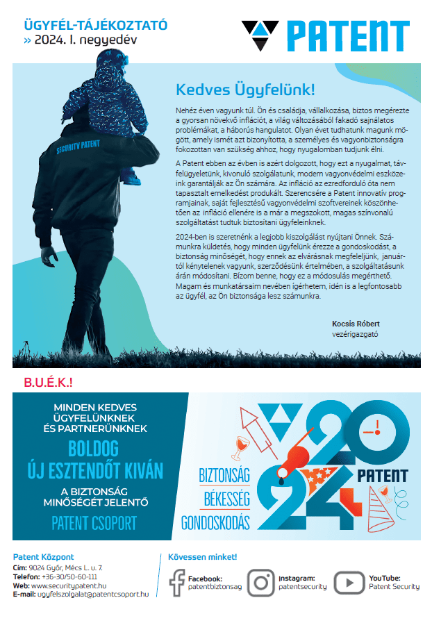 Patent hírlevél 2024 1. n.év