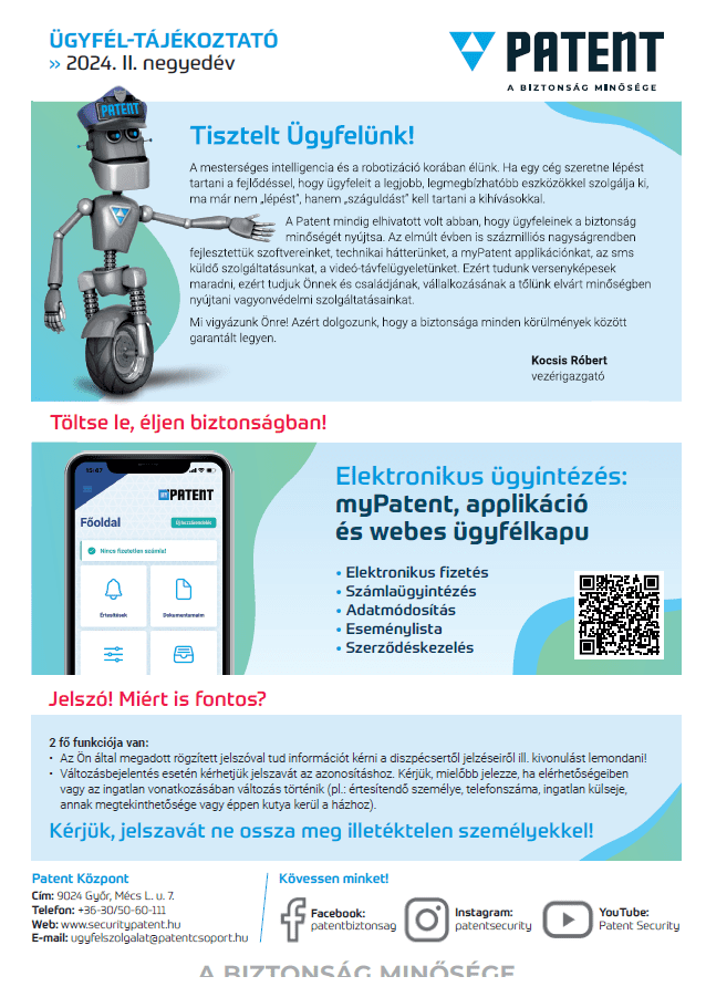 Patent hírlevél 2024 2. n.év